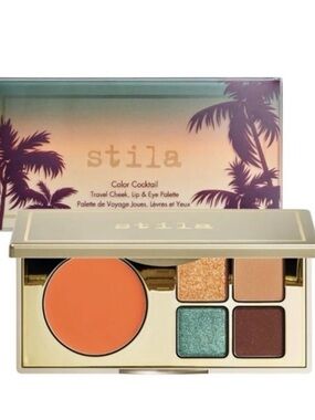 Stila Color Cocktail Travel Cheek, Lip & Eye Palette - *NEW